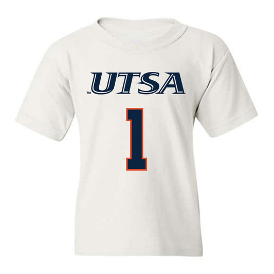 UTSA - NCAA Men's Basketball : Amir Spears - Sports Shersey Youth T-Shirt-0