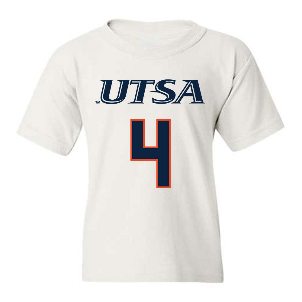 UTSA - NCAA Men's Basketball : Brent Moss - Sports Shersey Youth T-Shirt-0