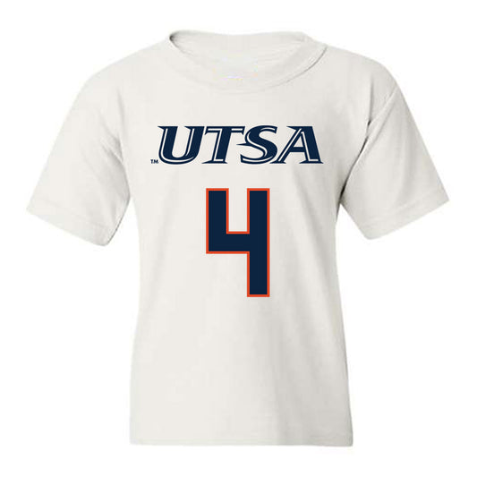 UTSA - NCAA Men's Basketball : Brent Moss - Sports Shersey Youth T-Shirt-0