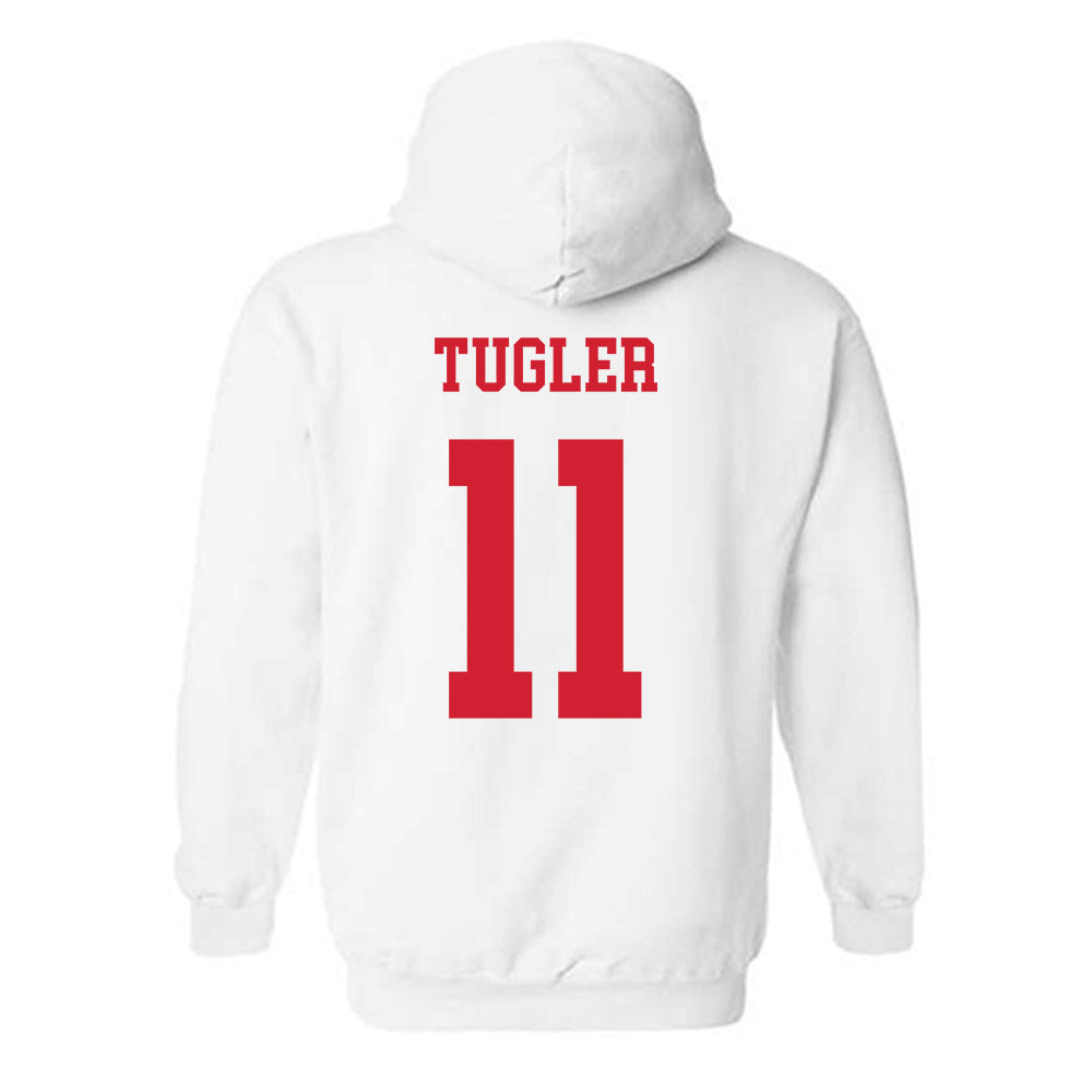 Houston - NCAA Men's Basketball : Joseph Tugler - Classic Shersey Hooded Sweatshirt-1