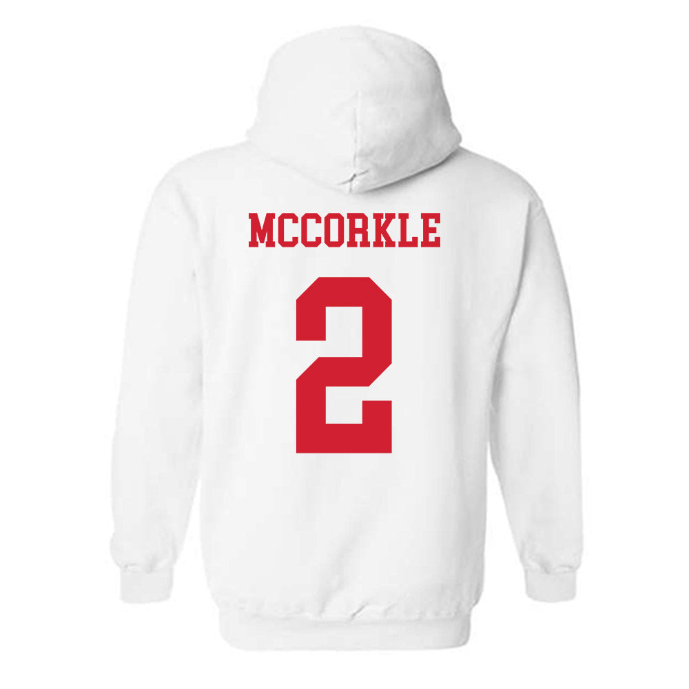 Houston - NCAA Women's Basketball : Alyvia McCorkle - Classic Shersey Hooded Sweatshirt-1