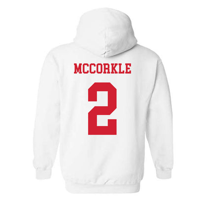 Houston - NCAA Women's Basketball : Alyvia McCorkle - Classic Shersey Hooded Sweatshirt-1