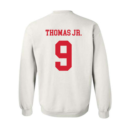 Houston - NCAA Men's Basketball : Dedan Thomas Jr. - Classic Shersey Crewneck Sweatshirt-1