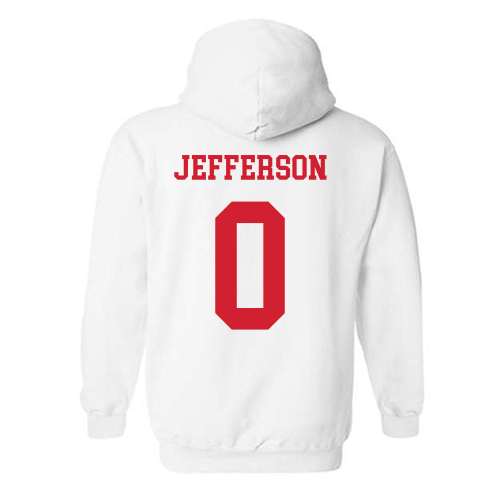 Houston - NCAA Men's Basketball : Kordelius Jefferson - Classic Shersey Hooded Sweatshirt-1