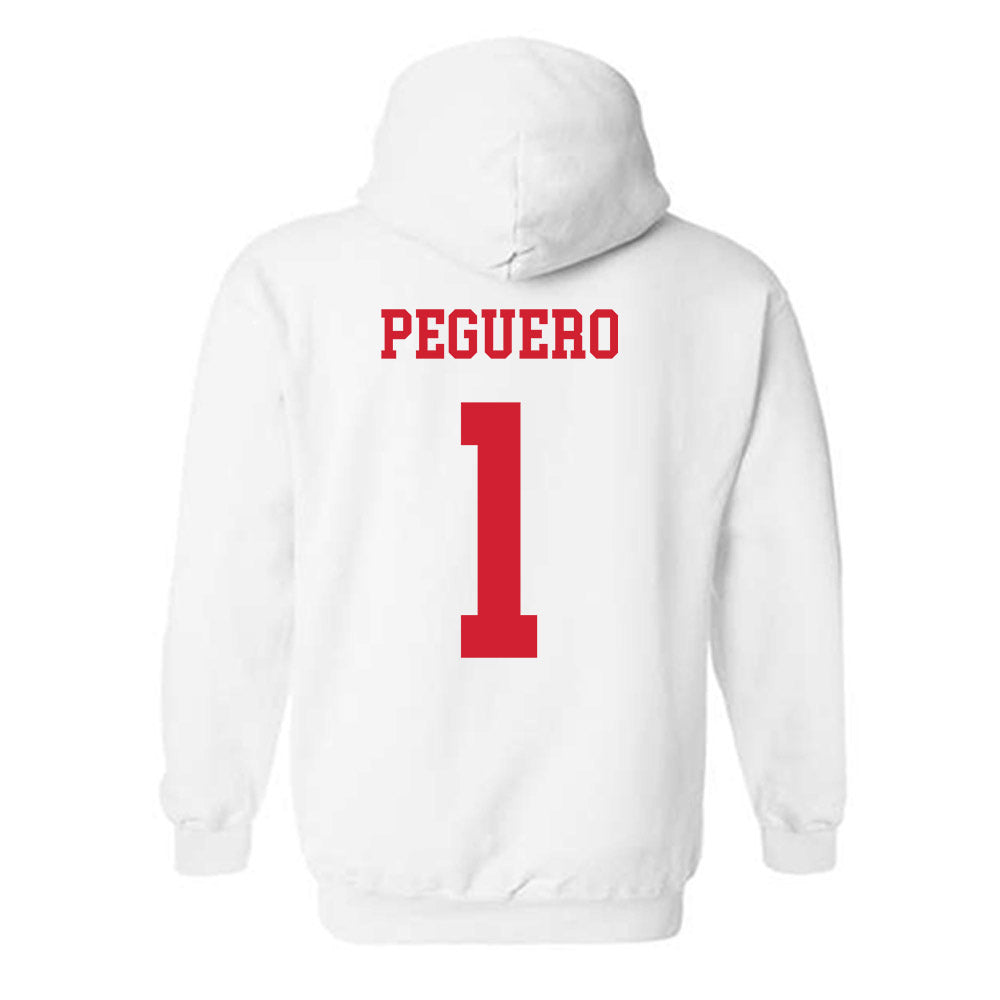 Houston - NCAA Women's Basketball : Briana Peguero - Classic Shersey Hooded Sweatshirt-1