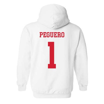 Houston - NCAA Women's Basketball : Briana Peguero - Classic Shersey Hooded Sweatshirt-1