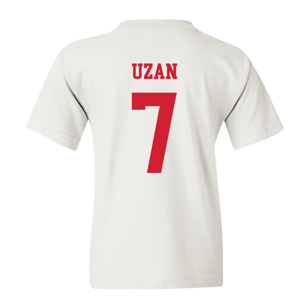 Houston - NCAA Men's Basketball : Milos Uzan - Classic Shersey Youth T-Shirt-1