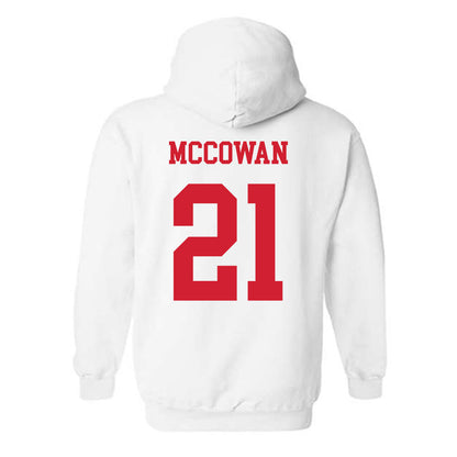 Houston - NCAA Women's Basketball : Raegan Mccowan - Classic Shersey Hooded Sweatshirt-1