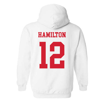 Houston - NCAA Women's Basketball : Kaelyn Hamilton - Classic Shersey Hooded Sweatshirt-1