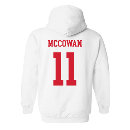Houston - NCAA Women's Basketball : Raegan Mccowan - Classic Shersey Hooded Sweatshirt-1