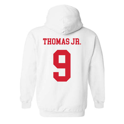 Houston - NCAA Men's Basketball : Dedan Thomas Jr. - Classic Shersey Hooded Sweatshirt-1