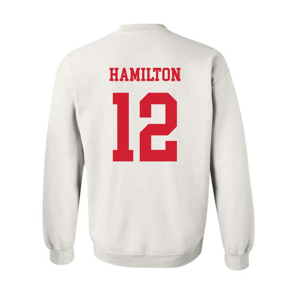 Houston - NCAA Women's Basketball : Kaelyn Hamilton - Classic Shersey Crewneck Sweatshirt-1