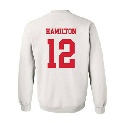 Houston - NCAA Women's Basketball : Kaelyn Hamilton - Classic Shersey Crewneck Sweatshirt-1