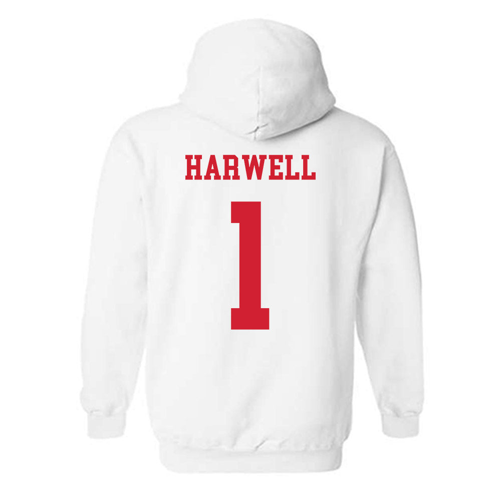 Houston - NCAA Men's Basketball : Isiah Harwell - Classic Shersey Hooded Sweatshirt-1