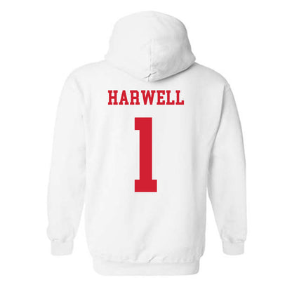 Houston - NCAA Men's Basketball : Isiah Harwell - Classic Shersey Hooded Sweatshirt-1