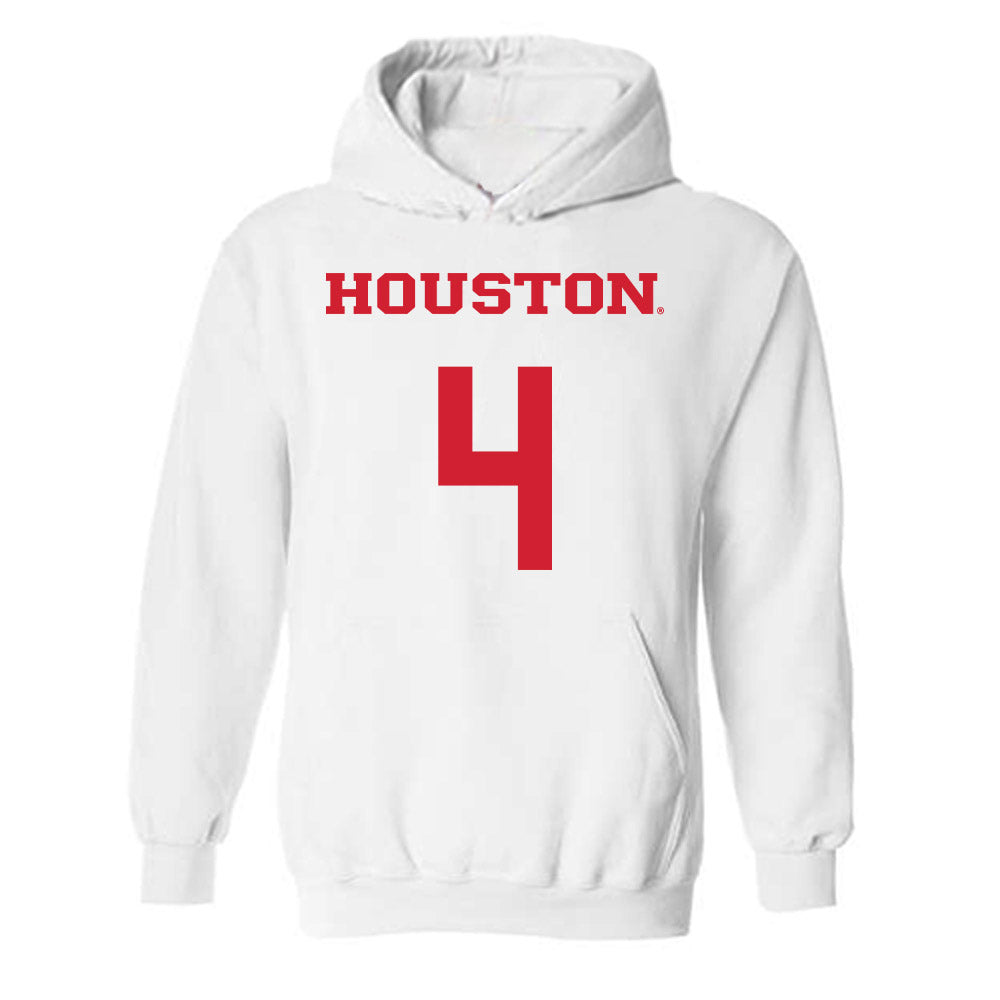Houston - NCAA Women's Basketball : Madison Carlton - Classic Shersey Hooded Sweatshirt-0