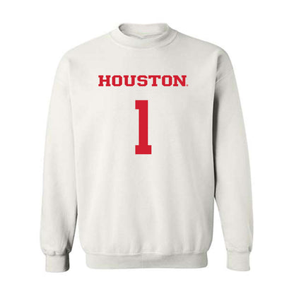 Houston - NCAA Men's Basketball : Isiah Harwell - Classic Shersey Crewneck Sweatshirt-0