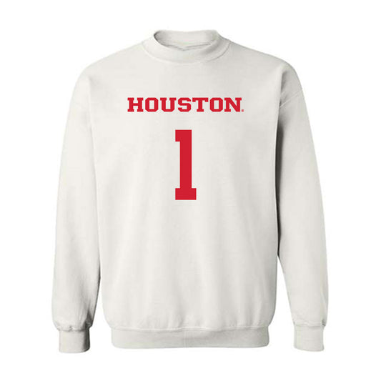 Houston - NCAA Men's Basketball : Isiah Harwell - Classic Shersey Crewneck Sweatshirt-0