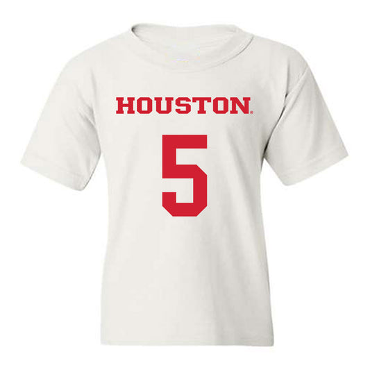 Houston - NCAA Men's Basketball : Chris Cenac Jr. - Classic Shersey Youth T-Shirt-0