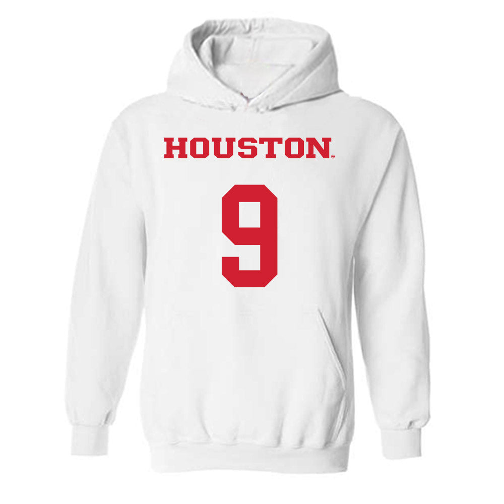 Houston - NCAA Men's Basketball : Dedan Thomas Jr. - Classic Shersey Hooded Sweatshirt-0