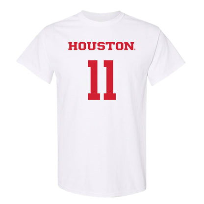 Houston - NCAA Women's Basketball : Justice Carlton - Classic Shersey T-Shirt-0