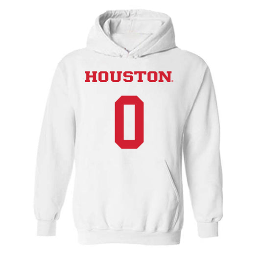Houston - NCAA Men's Basketball : Kordelius Jefferson - Classic Shersey Hooded Sweatshirt-0