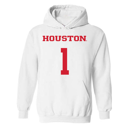 Houston - NCAA Men's Basketball : Isiah Harwell - Classic Shersey Hooded Sweatshirt-0