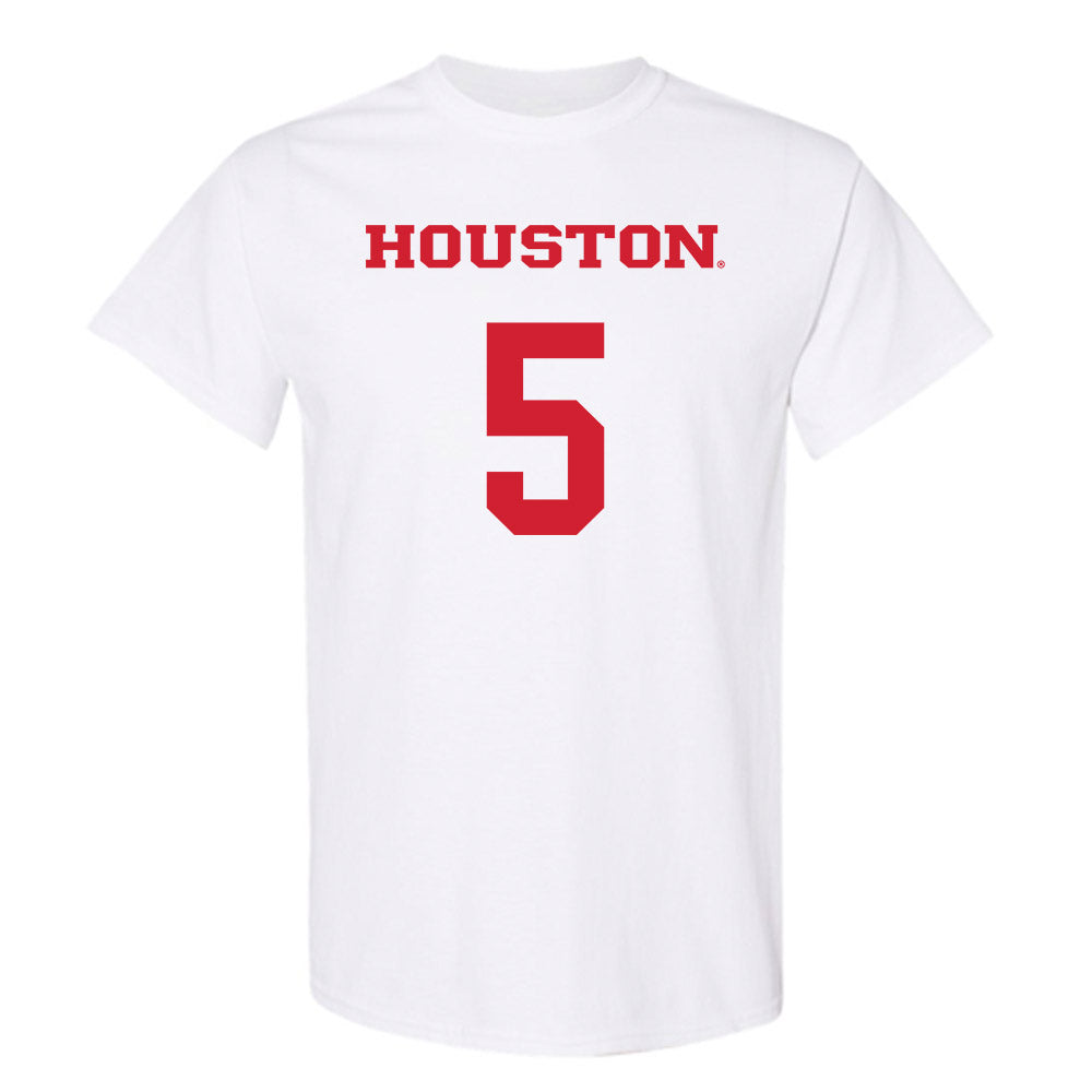 Houston - NCAA Men's Basketball : Chris Cenac Jr. - Classic Shersey T-Shirt-0