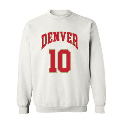 DU - NCAA Men's Basketball : Logan Threatt - Classic Shersey Crewneck Sweatshirt-0