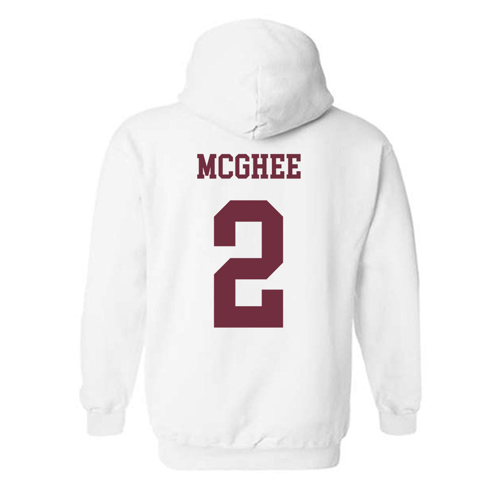 Mississippi State - NCAA Men's Basketball : Jaborri Mcghee - Classic Shersey Hooded Sweatshirt-1