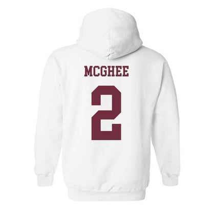 Mississippi State - NCAA Men's Basketball : Jaborri Mcghee - Classic Shersey Hooded Sweatshirt-1