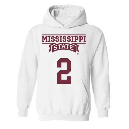Mississippi State - NCAA Men's Basketball : Jaborri Mcghee - Classic Shersey Hooded Sweatshirt-0