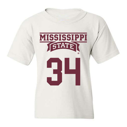 Mississippi State - NCAA Men's Basketball : Gai Atem - Classic Shersey Youth T-Shirt-0