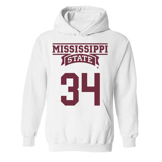 Mississippi State - NCAA Men's Basketball : Gai Atem - Classic Shersey Hooded Sweatshirt-0