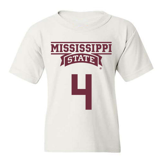 Mississippi State - NCAA Men's Basketball : Brandon Walker - Classic Shersey Youth T-Shirt-0