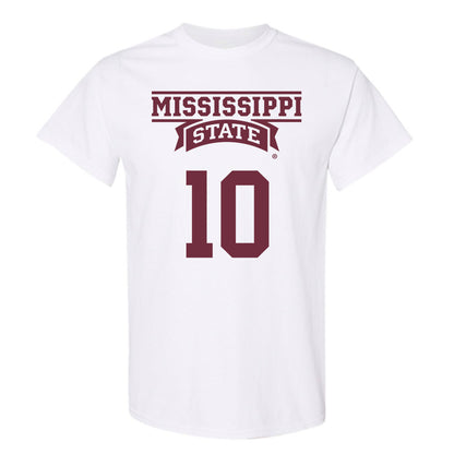 Mississippi State - NCAA Men's Basketball : Jayden Epps - Classic Shersey T-Shirt-0