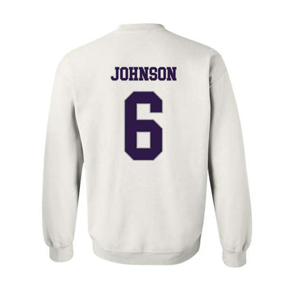 Kansas State - NCAA Men's Basketball : Marcus Johnson - Classic Shersey Crewneck Sweatshirt-1