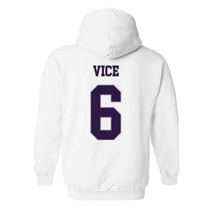 Kansas State - NCAA Men's Basketball : Brock Vice - Classic Shersey Hooded Sweatshirt-1