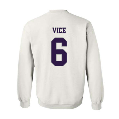 Kansas State - NCAA Men's Basketball : Brock Vice - Classic Shersey Crewneck Sweatshirt-1