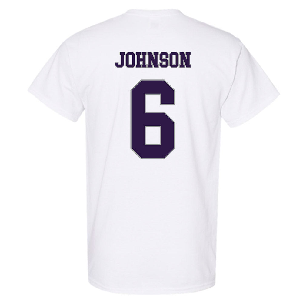 Kansas State - NCAA Men's Basketball : Marcus Johnson - Classic Shersey T-Shirt-1