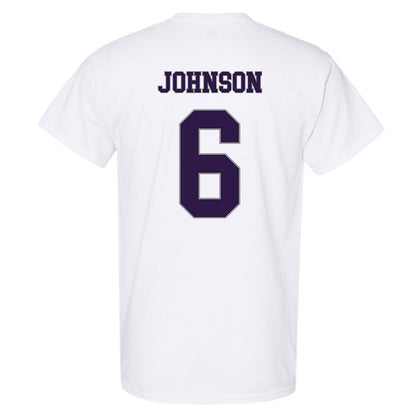 Kansas State - NCAA Men's Basketball : Marcus Johnson - Classic Shersey T-Shirt-1