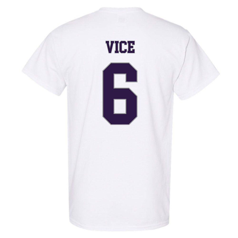 Kansas State - NCAA Men's Basketball : Brock Vice - Classic Shersey T-Shirt-1