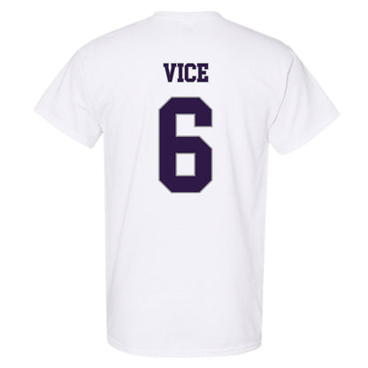 Kansas State - NCAA Men's Basketball : Brock Vice - Classic Shersey T-Shirt-1