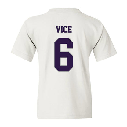 Kansas State - NCAA Men's Basketball : Brock Vice - Classic Shersey Youth T-Shirt-1