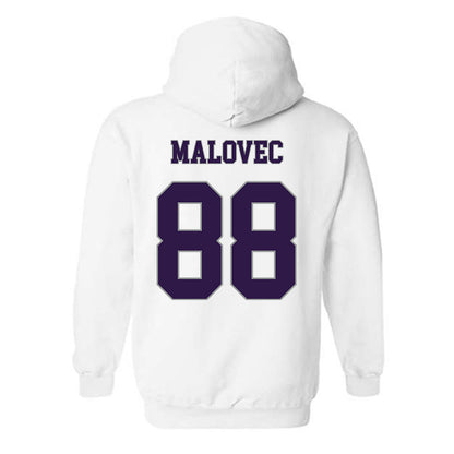 Kansas State - NCAA Men's Basketball : Timotej Malovec - Classic Shersey Hooded Sweatshirt-1