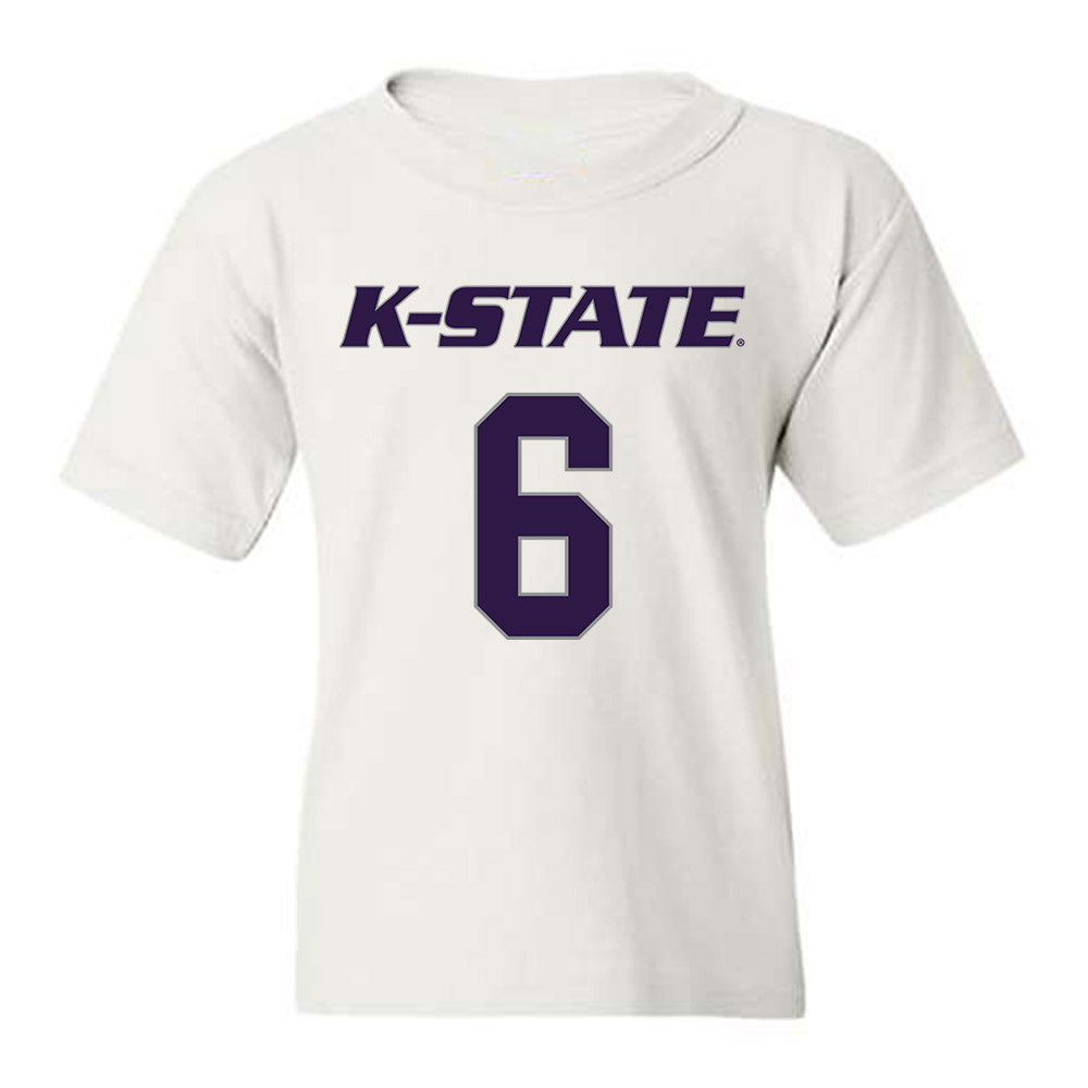Kansas State - NCAA Men's Basketball : Brock Vice - Classic Shersey Youth T-Shirt-0