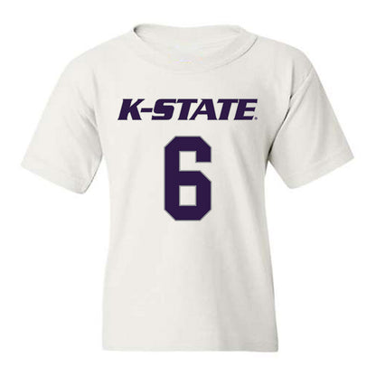 Kansas State - NCAA Men's Basketball : Brock Vice - Classic Shersey Youth T-Shirt-0