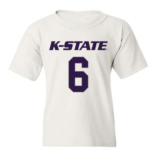 Kansas State - NCAA Men's Basketball : Brock Vice - Classic Shersey Youth T-Shirt-0