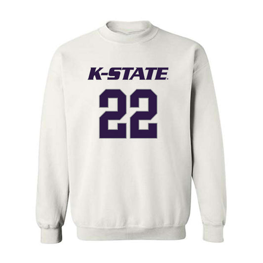 Kansas State - NCAA Women's Basketball : Ramiya White - Classic Shersey Crewneck Sweatshirt-0