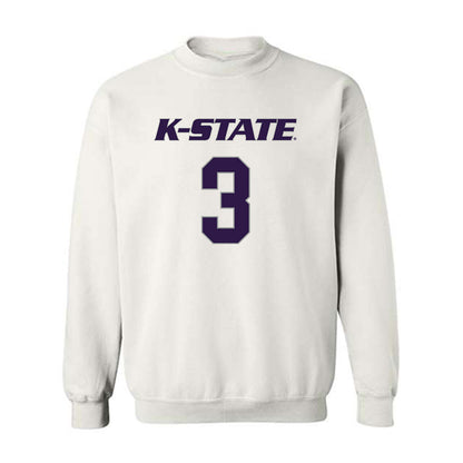 Kansas State - NCAA Women's Basketball : Brandie Harrod - Classic Shersey Crewneck Sweatshirt-0